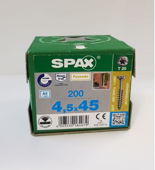 Spax Stainless Facade Screw Screwfix Decking Screws